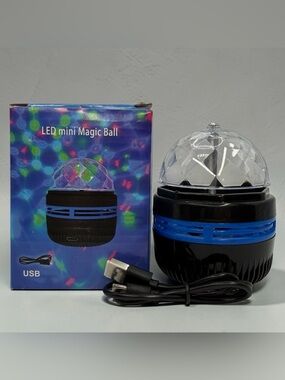 Sky Projector LED Night Light  Mini Magic Ball Kids Ceiling Lamp Ambient USB